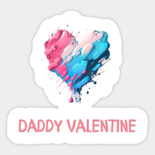 Daddy Valentine Sticker